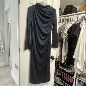 H&M Long Drapped Dress